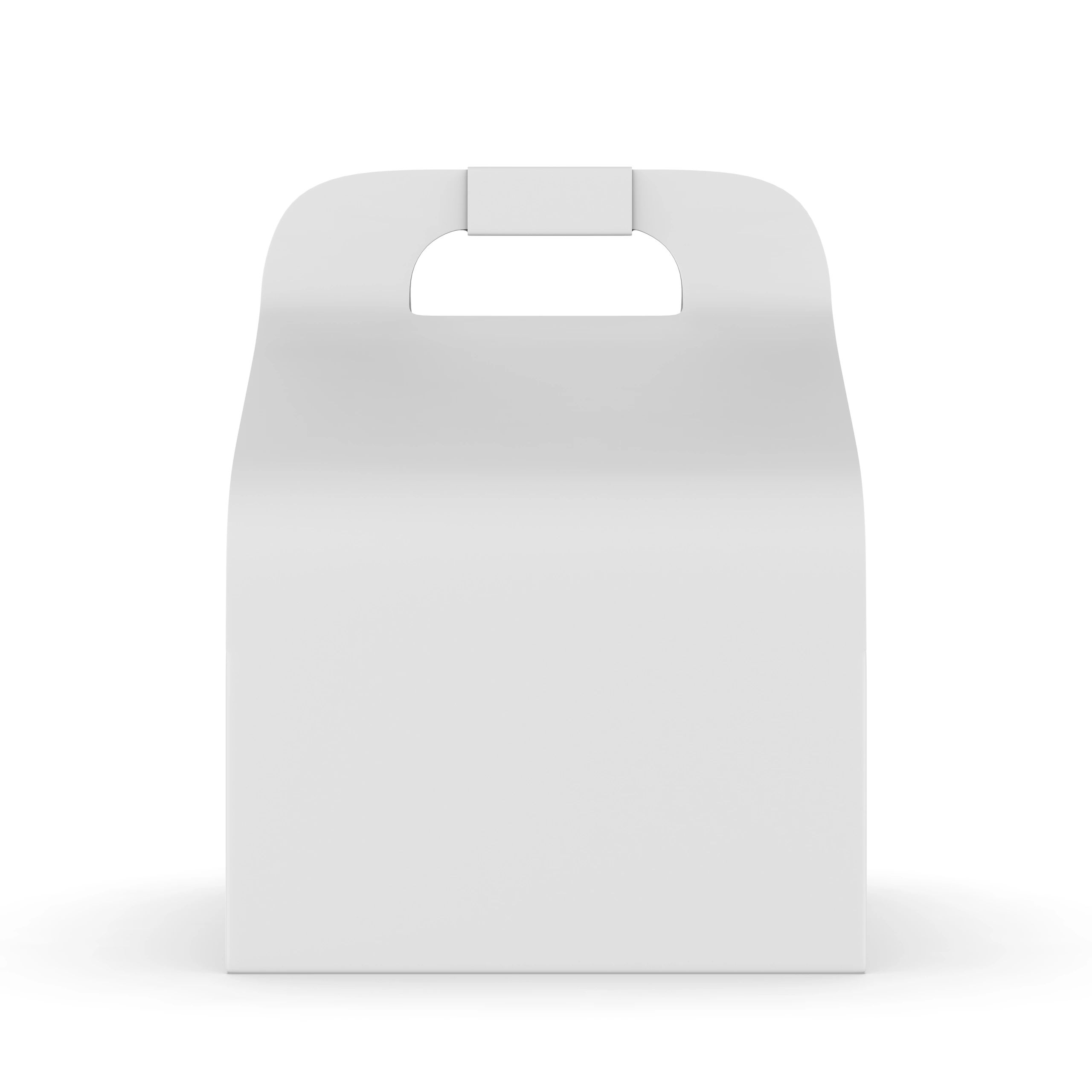 Gift box packaging mockup